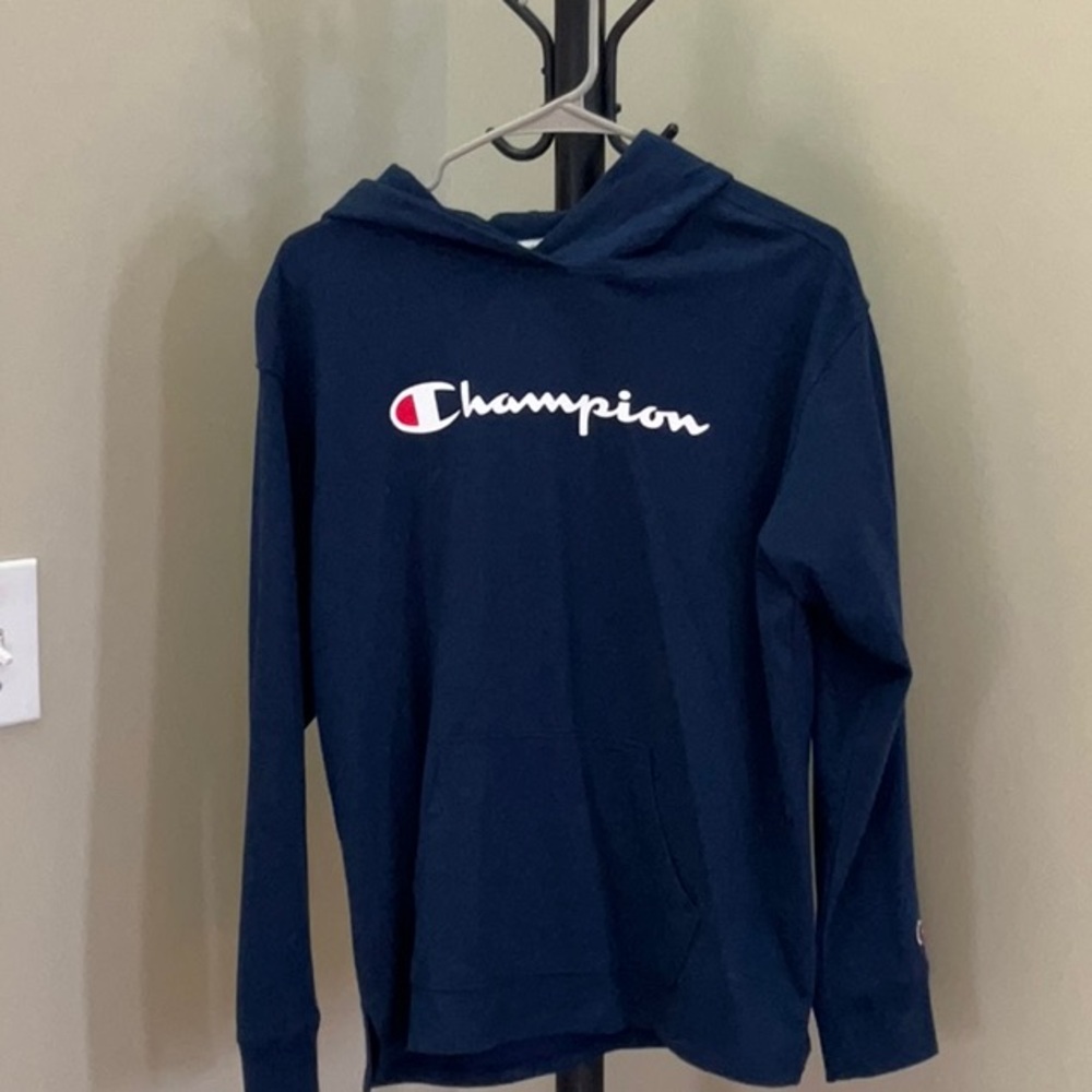 Champion blue sweatshirt